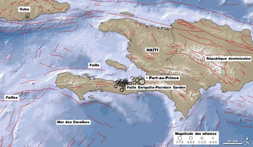 Martinique : un tremblement de terre d'une magnitude de 5 a été détecté au large de l'île.